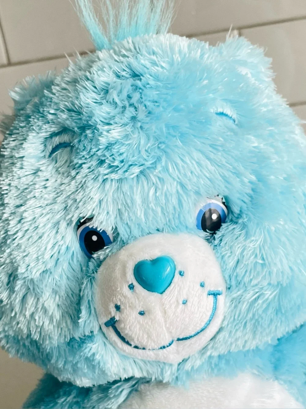 2005 Care Bears Fluffy & Floppy Play A Lot Bear
